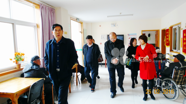 河南省许昌市魏都区人大副主任苏海民等领导考察南京银杏树养老服务